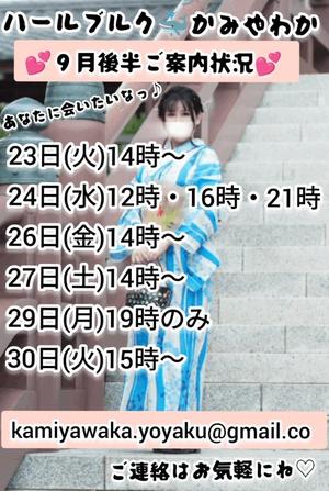 神谷和花の写メ日記｜ハールブルク 吉原高級店ソープ