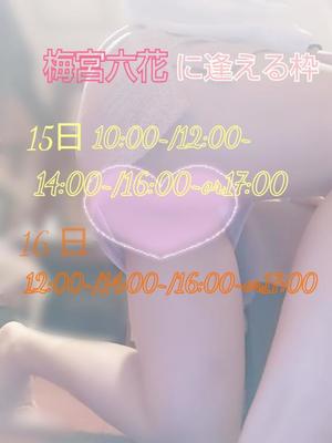 梅宮六花の写メ日記｜ハールブルク 吉原高級店ソープ